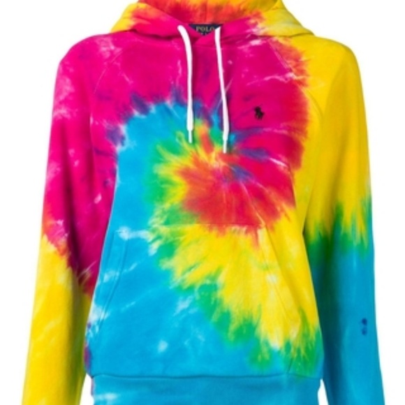 polo ralph lauren tie dye sweater